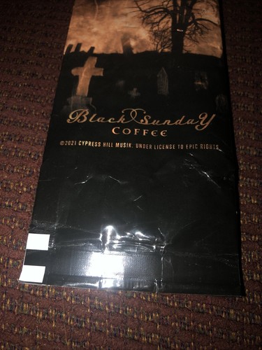 Cypress Hill “Black Sunday” Deadsled Coffee -Empty Bag - Picture 5 of 8
