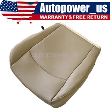 2011 2012 For Dodge Ram 1500 2500 3500 Driver Bottom Perf Leather Seat Cover Tan
