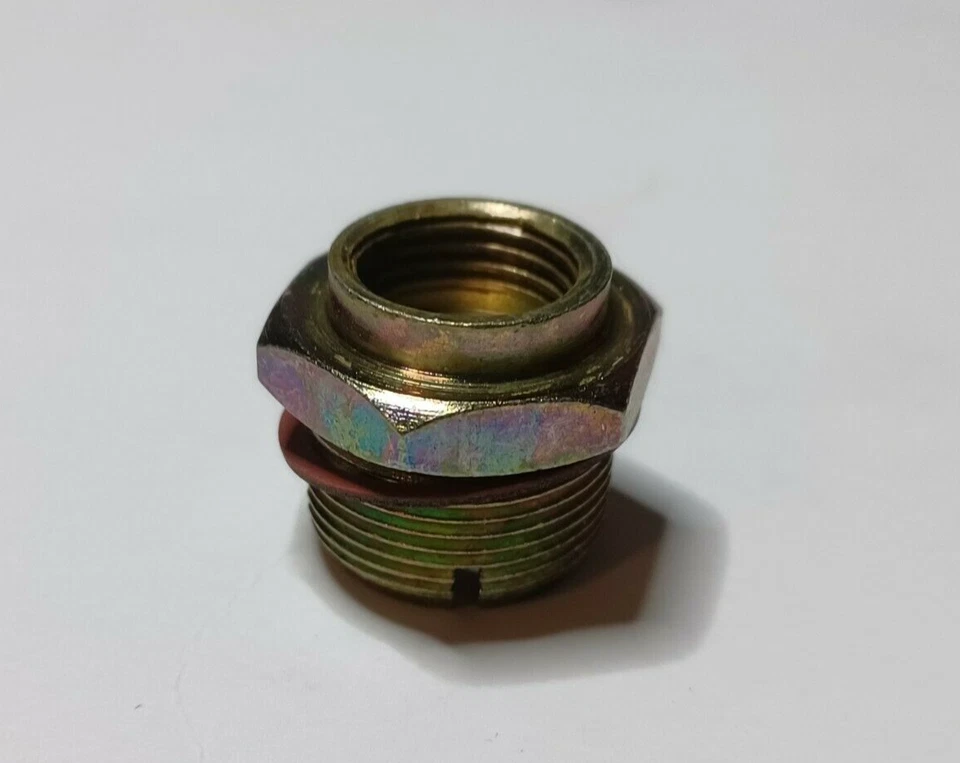 Carburador autorroscante de 7/8" entrada de combustible rosca derivación montaje línea de combustible de 3/8" Foto 4 de 4