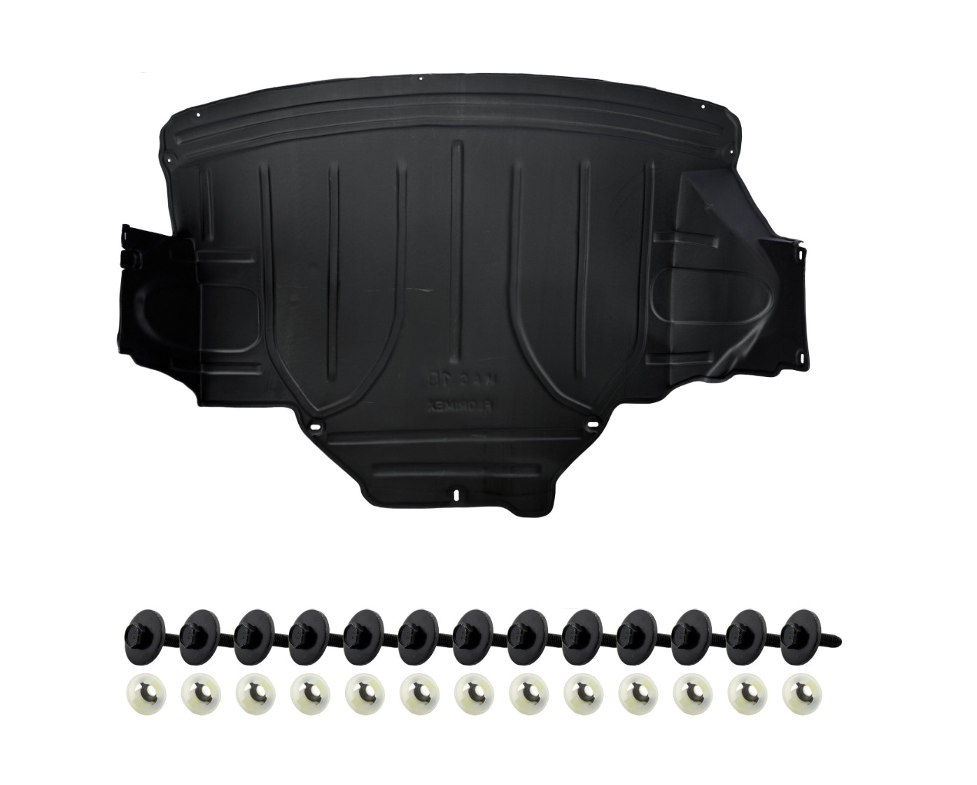 Plaque sous moteur avec kit fixation pour Master 3 Movano B et NV400