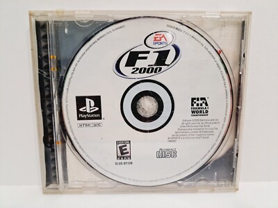 F1 2000 Sony PlayStation PS1 Tested Video Game 