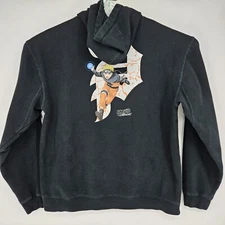 Primitive Naruto Hoodie Mens XL Black Sweatshirt Pullover Shippuden Graphic