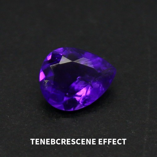 Natural Color Change Hackmanite 0.28 Carat 5.5x4.5 MM Pear Shape Faceted Gem - Picture 10 of 10