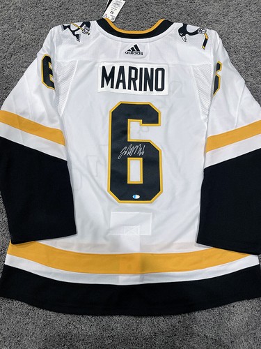 JOHN MARINO Pittsburgh Penguins SIGNED 