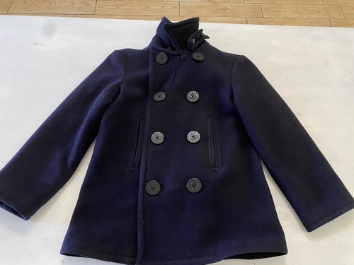 Polo Ralph Lauren Wool Blend Long Sleeve Double Breasted Coat Boys Size S (8) - Picture 10 of 12