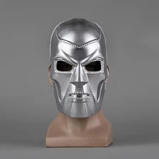 Fantastic Four Dr Victor Doom Mask Superhero Face Masks Halloween Props Plastic
