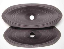 Pair of 4"X10" Paper Cones - Speaker Parts - W534
