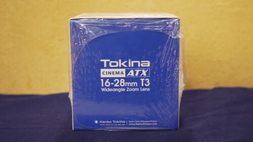 Zoom Tokina CINEMA ATX 16-28mm T3 PL MOUNT LENS SEALED !! - Foto 2 di 7