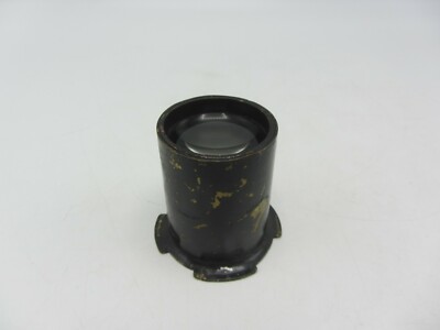 Rare Vintage Leitz Leica? Black Brass Bayonet Mount Eyepiece Loupe  Magnifier