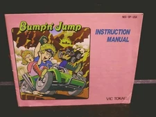 BUMP' N' JUMP Nintendo NES Game Original 1988 Instruction Manual Booklet *ONLY*