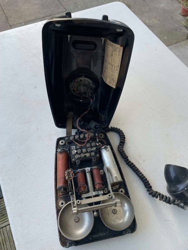 GPO 333L 1959 - Vintage Bakelite Wall Telephone *RARE* - Picture 2 of 5