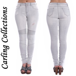 womens skinny biker jeans