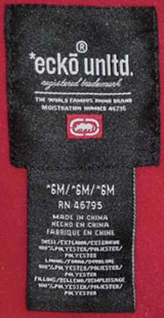 ECKO UNLIMITED BOYS  PARKA & OVERAL SNOW SUIT SIZE 6 MONTHS NEW WITH TAGS Foto 3 de 4