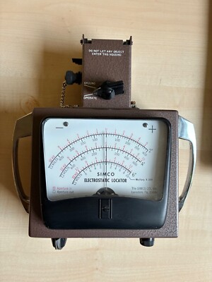 SIMCO ELEKTROSTATISCHER LOCATOR  Type SS 1 KV/M in Lederkoffer