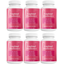 Vaginal Probiotics -Vaginal Odor Relief Supplement, Gut Health - 6 Bottles