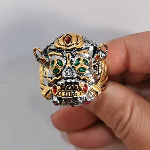 Lucky Ring, The Expendables Ross Skull Lucky movie Ring T12 - Picture 3 of 8
