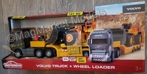 MAJORETTE · VOLVO TRUCK & EXCAVATOR · GRAND SERIES · 35cm · BRAND NEW IN BOX - Picture 10 of 11