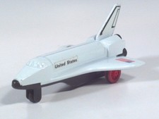 NASA Space Shuttle USA 3.75" Diecast 1:370 Scale Model Pull Back Go Hong Kong