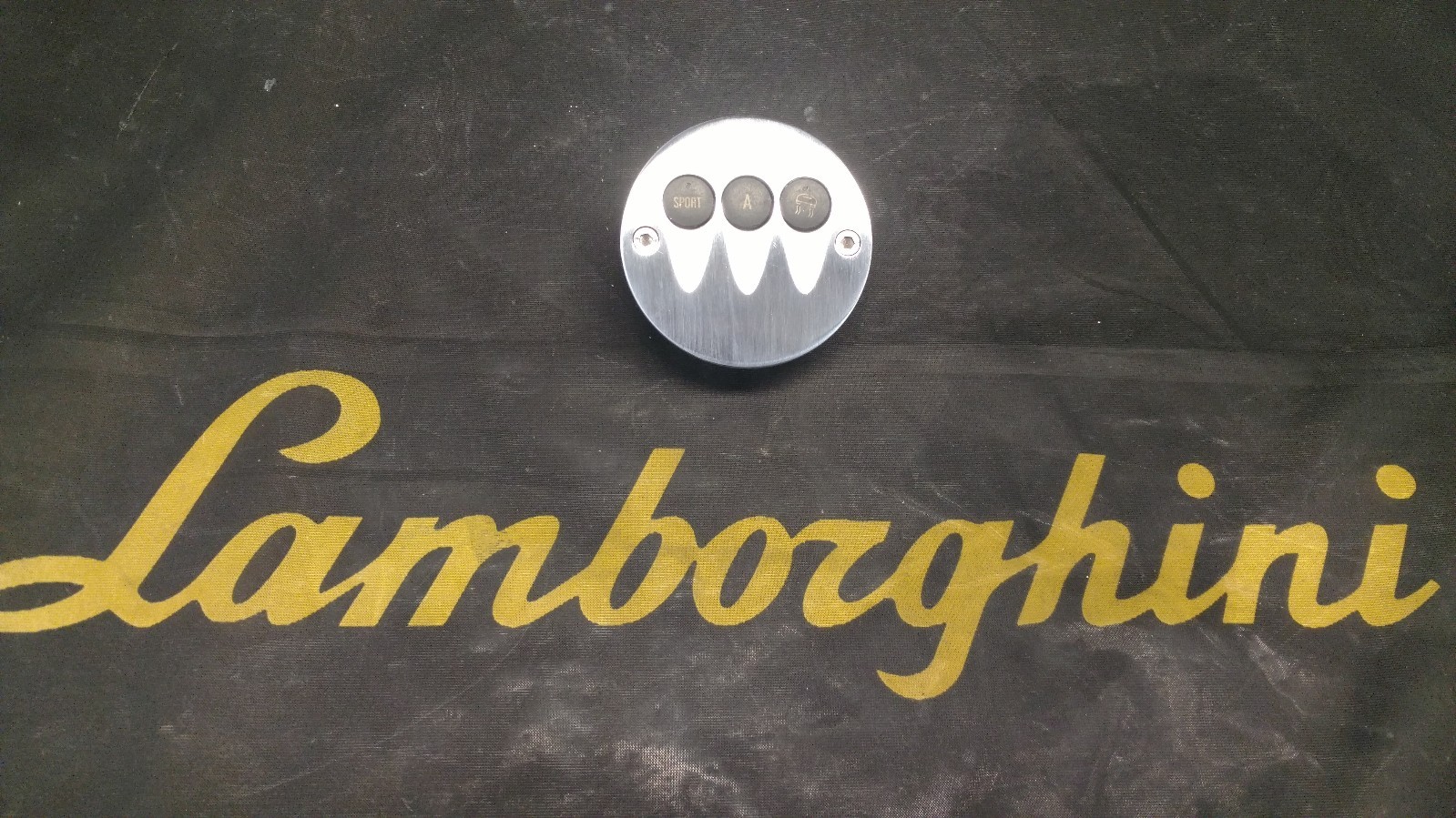 LAMBORGHINI GALLARDO E-GEAR SELECTOR PLATE W/ DRIVING SWITCH FDR OEM 400713110A