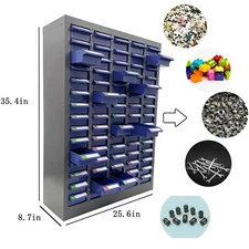 Small 75 Drawers Spare Parts Cabinet without Door Storage Cabinet Lego Cabinet