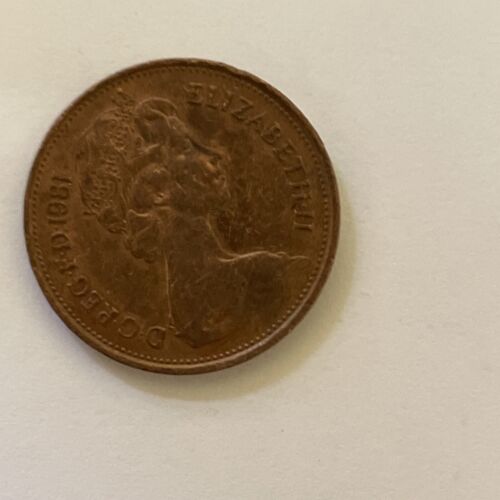 Very Rare 2p Coin - New Pence Coin 1981 - Picture 3 of 3