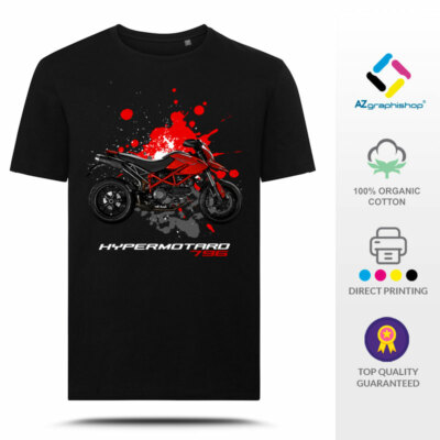 Hypermotard 796 Red Drawing Style TS-DUC-031 Grafik T-Shirt