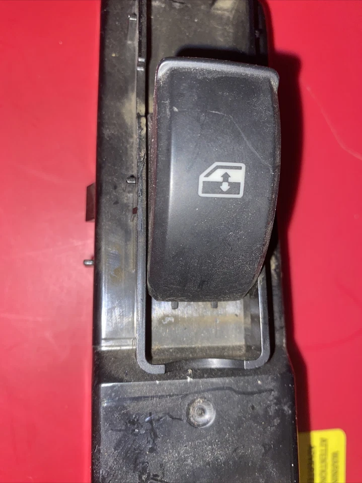 03-11 Saab 9-3 10 11 9-3X Interruptor de control de ventana de puerta trasera izquierda del lado del conductor AA78 Foto 2 de 4