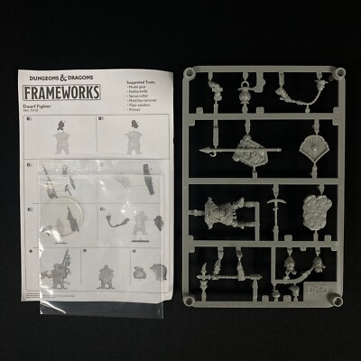 1 Zwerg Kampfflieger Frameworks Dungeons Und Drachen Miniatur Rollenspiel RPG D