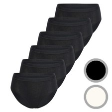 6er Pack sloggi GO Casual Damen Midi Slip Unterhosen Baumwolle