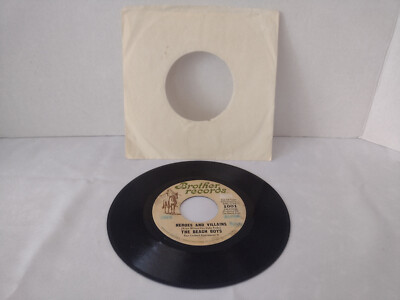 The Beach Boys 45 Record You're Welcome/Heroes and Villains - Brother Rcds 1001