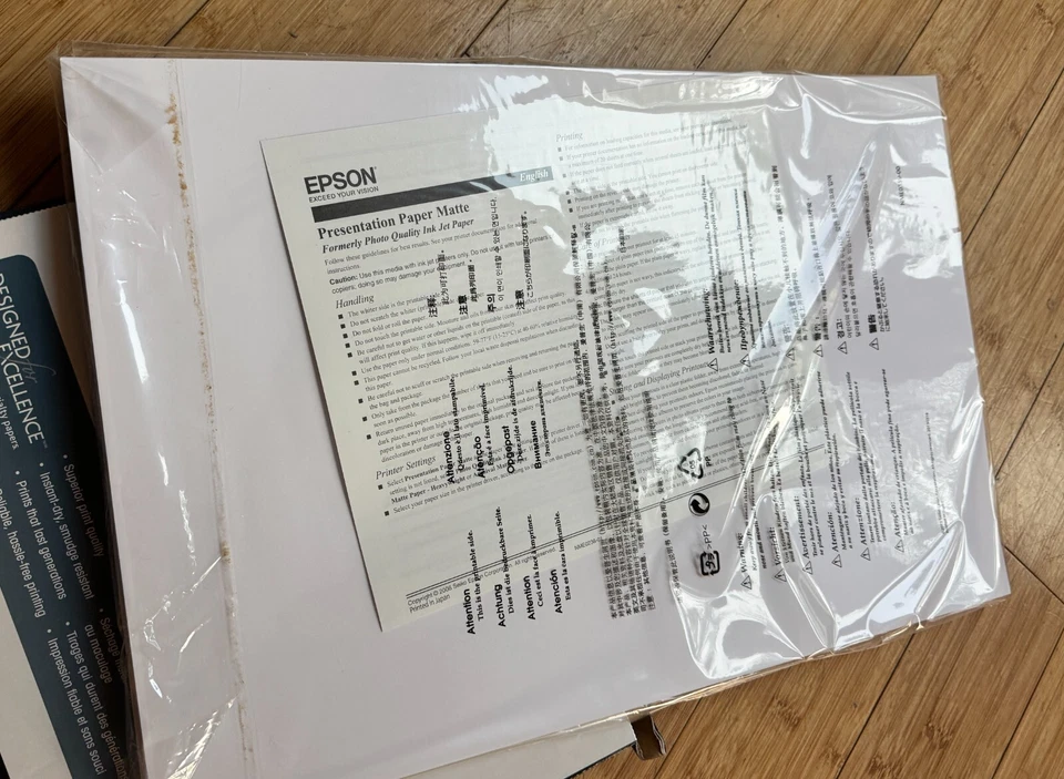 Epson Presentation Paper Matte 11"x17" 100 Sheets 27 LB 90 Brightness - Image 3 of 4
