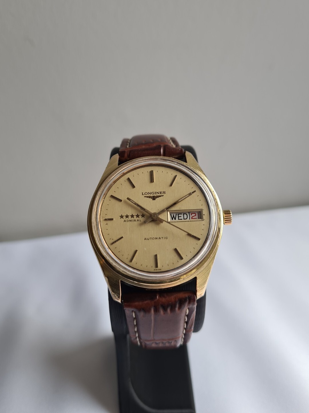 Longines Admiral 5 Star Vintage Mens Watch eBay
