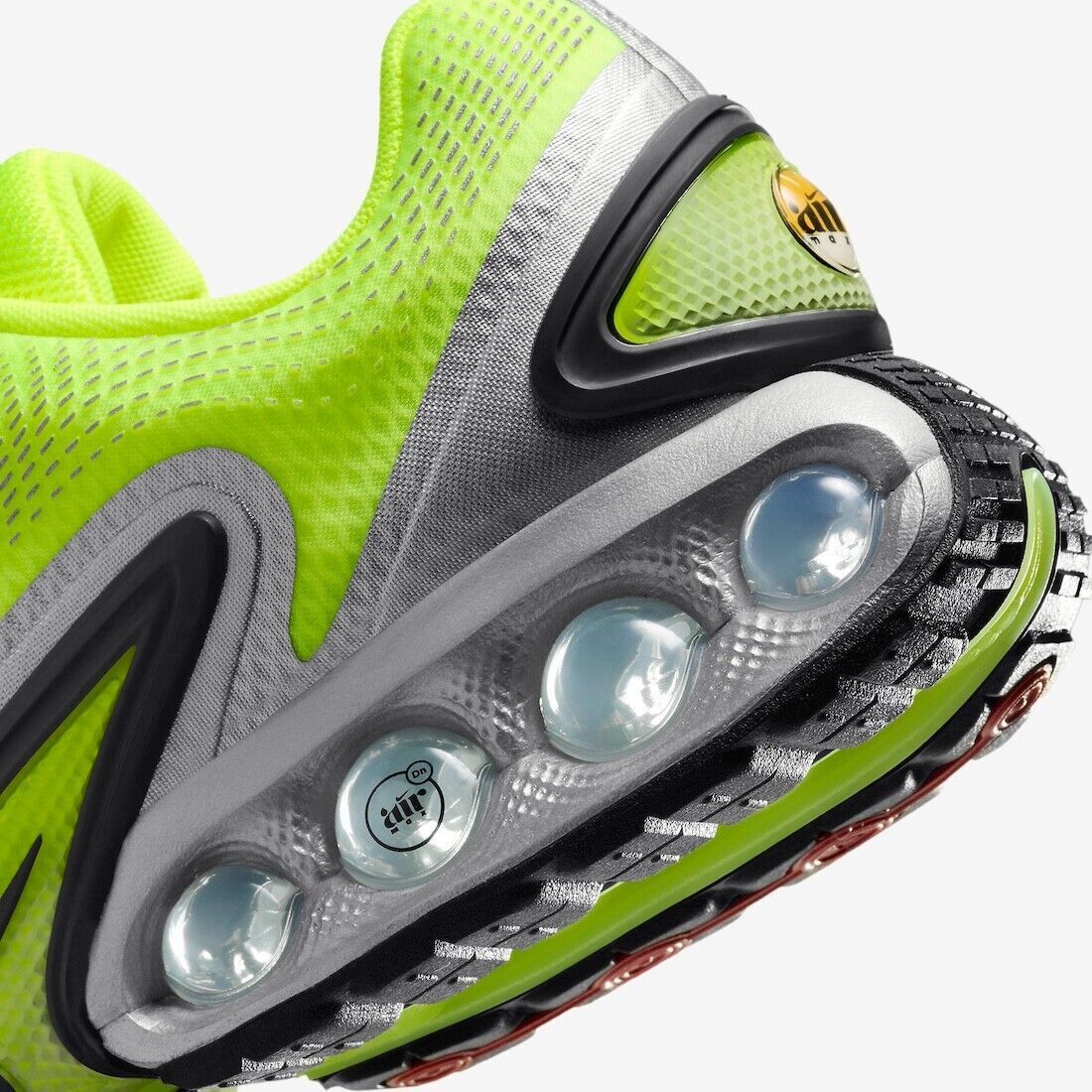 Nike Air Max Dn Shoes (DV3337-700, Volt/Volt Glow/Sequoia/Black) Men\'s 7 DV3337-700 Nike Air Max DN Volt Black Volt Glow Sequoia  main image 4