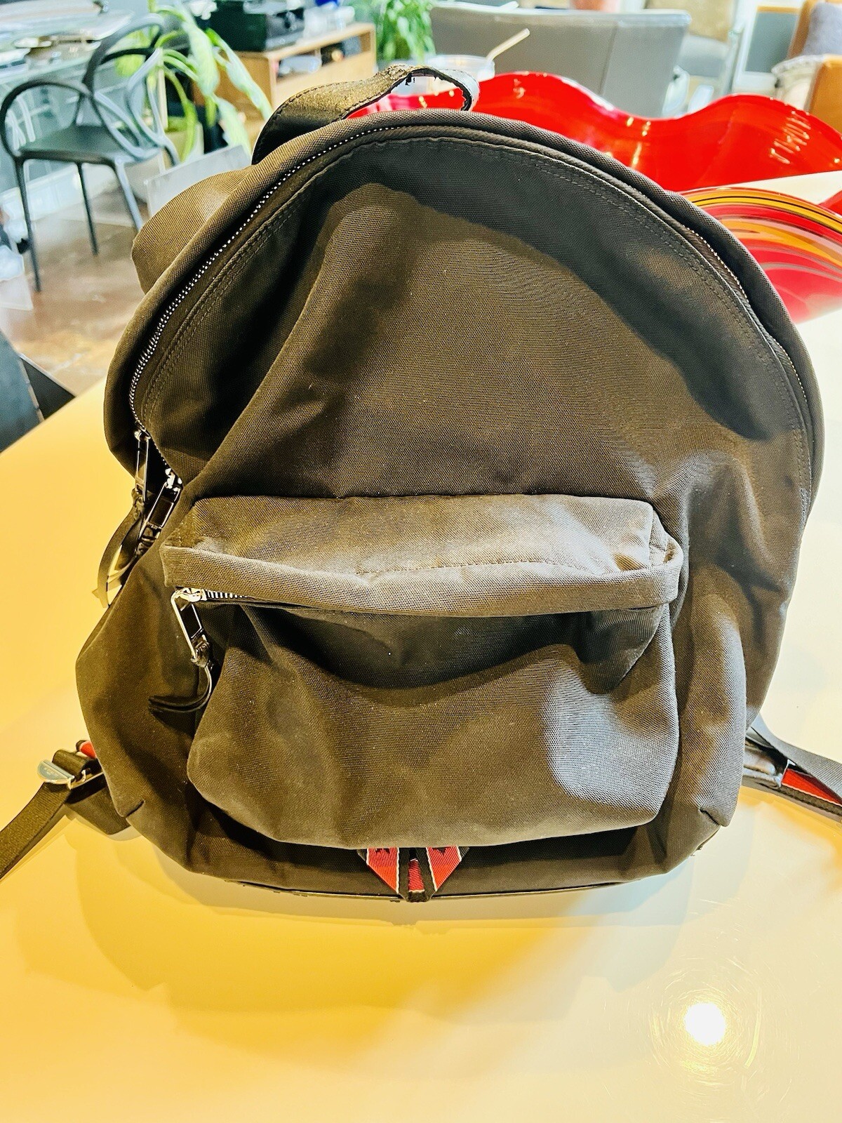 Givenchy Black Tech Medium Back Pack - image 2