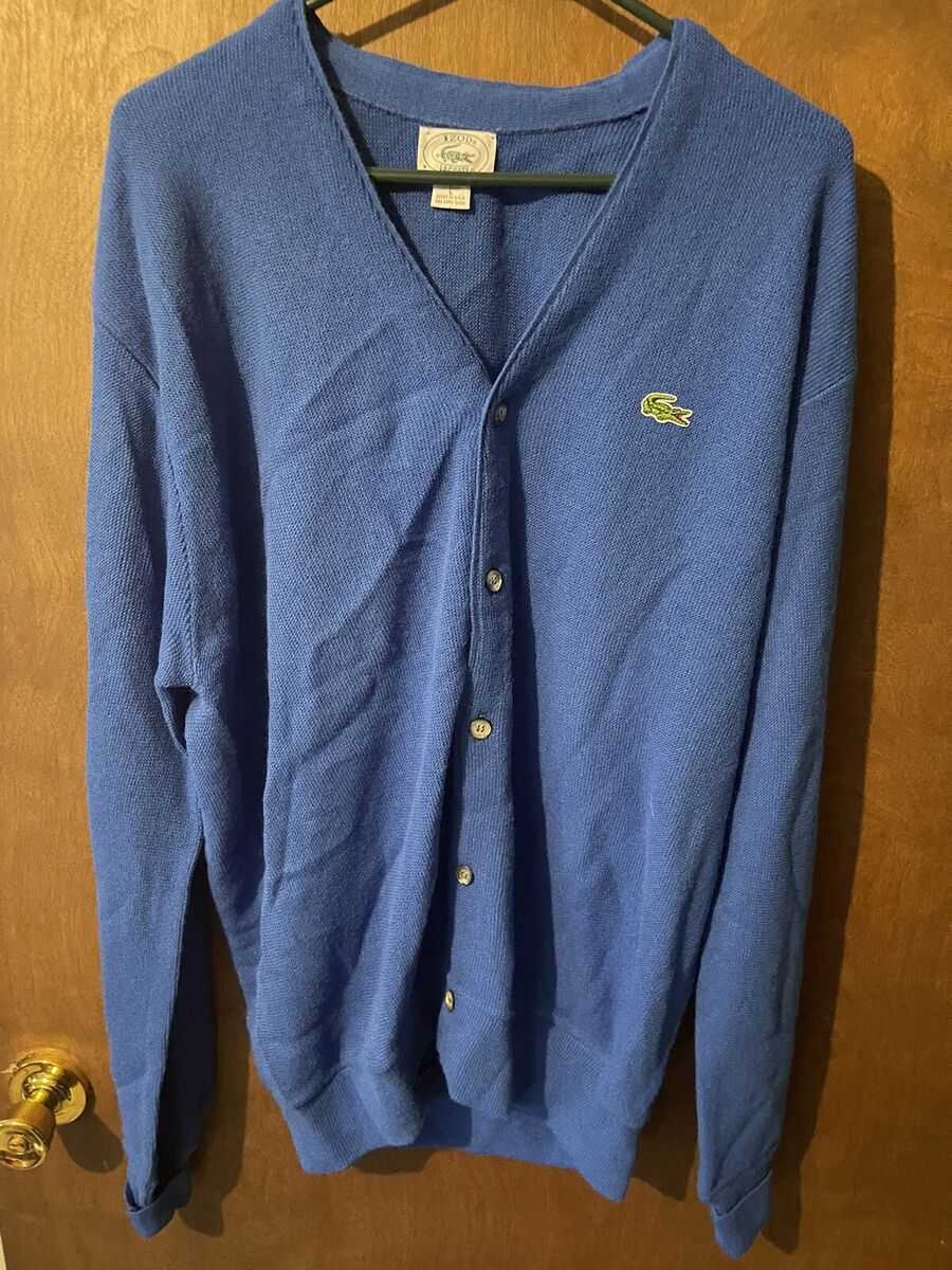 IZOD LACOSTEカーディガン MADE IN USA-