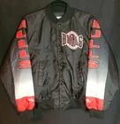 Chicago Bulls Chalk Line 夹克青少年尺寸 18-20 全印花经典 90 年代复古