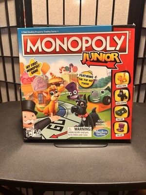 Monopoly Junior My First Monopoly Game Ages 5+ 2-4 players Hasbro Gaming 
