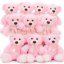 10Pcs Bulk Teddy Bears Stuffed Animals Baby Shower, Soft Small Stuffed Bears ...