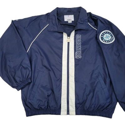 Vintage Y2K 90s Puma MLB Mariners Windbreaker Jacket Size Mens L