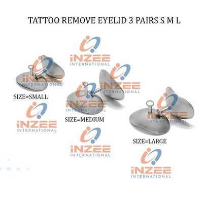 3 Pairs S M L Eye Shield Ocular Sclera Protection Laser Tattoo Remove Eyelid IZ