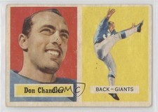 1957 Topps Don Chandler #23 0ji1