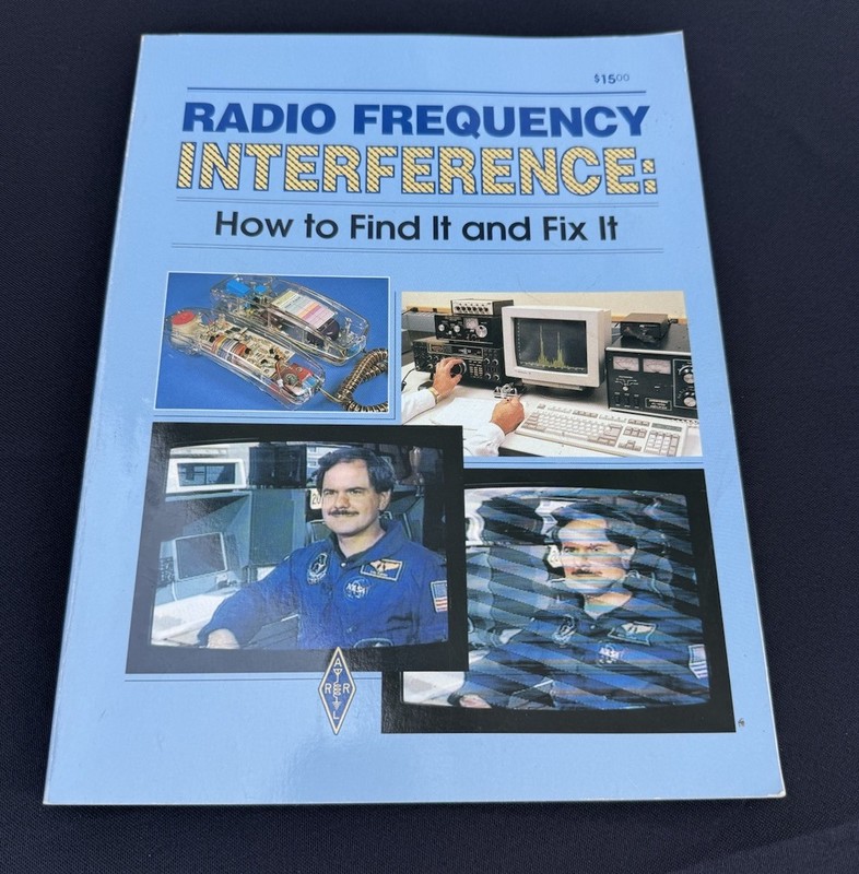 Radio Frequency Interference Book How to Find & Fix It ARRL 1991 Excellent