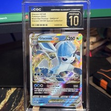Glaceon Vstar Swsh197 Special Collection Pokemon CGC 10 Pristine on eBay