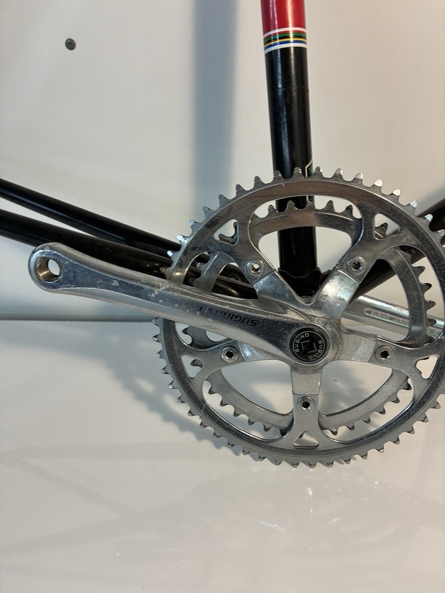 Vintage Fuji Allegro VaLITE tubing bike frame Black 19.375 in