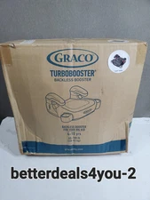 Graco Galaxy Fashion Booster Car Seat 4-10 Year Old Children NEW IN OPENED BOX