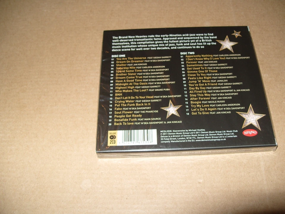 The Brand New Heavies - Best of 20 Years (2011) 2 CD DELUXE NEW & SEALED (L.S.) - Image 3 of 3
