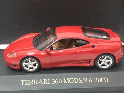 D&G 1/43 フェラーリ360 modena J.G.T.C. Red Ferrari 360 Modena IXO 1/43 Model Car Red Collectible Genuine