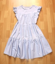 Midikleid 38 40 Stufenkleid Rüschenkleid lei...