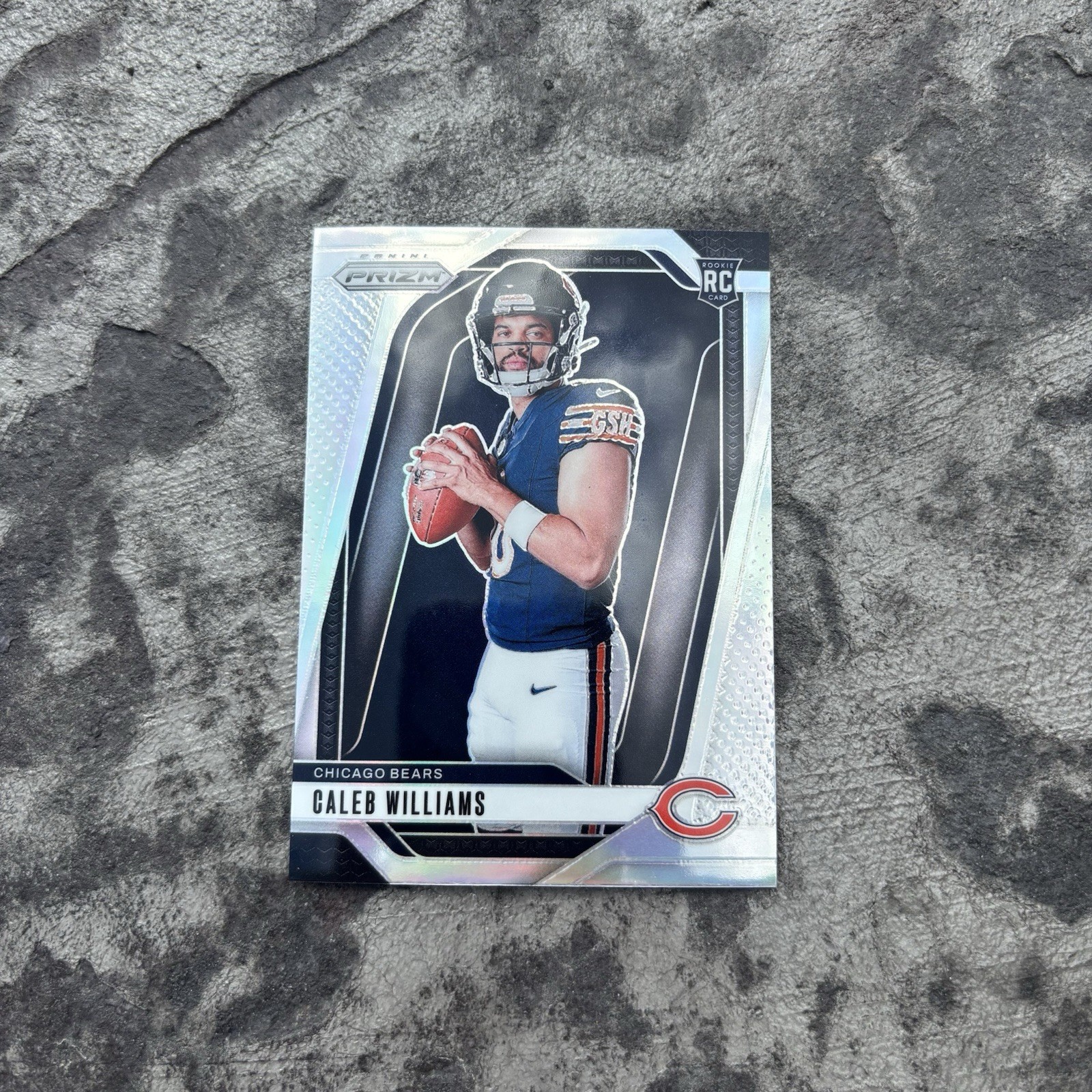 2024 Panini Prizm Silver Variation SP Caleb Williams Chicago Bears Rookie