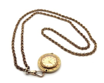 Bulova Gold Chain Link Watch Bulova Modern Our Lady of Guadalupe Men main image 3